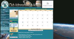 Desktop Screenshot of club-astronomie.org