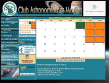 Tablet Screenshot of club-astronomie.org